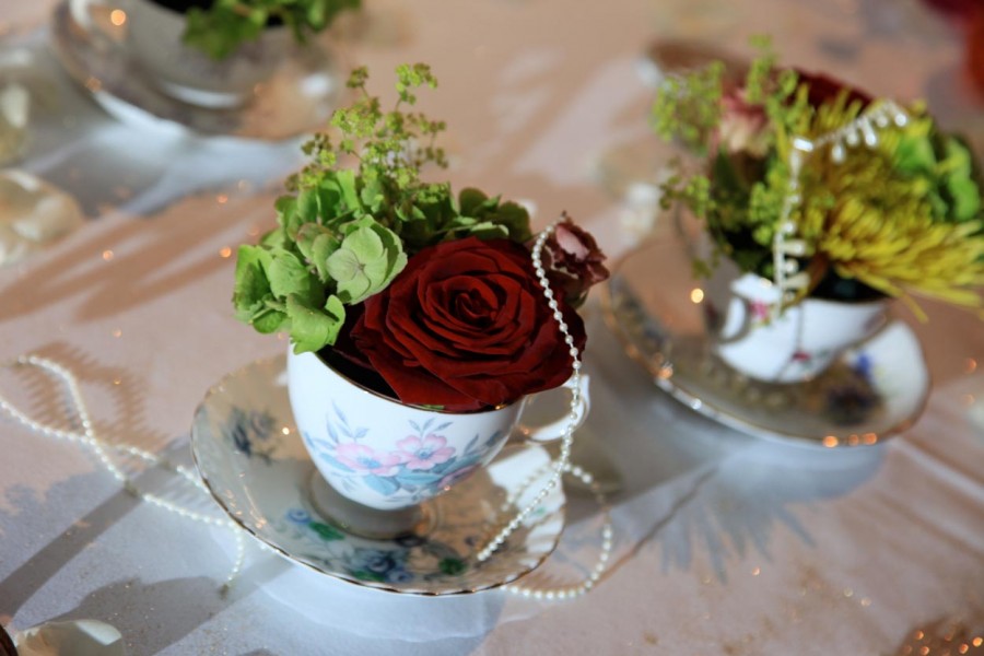 The Brewery Barbican Wedding Flowers by Blooms and Bows