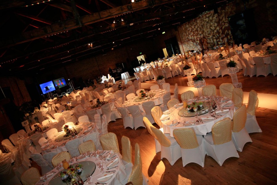 The Brewery Barbican Wedding Flowers by Blooms and Bows