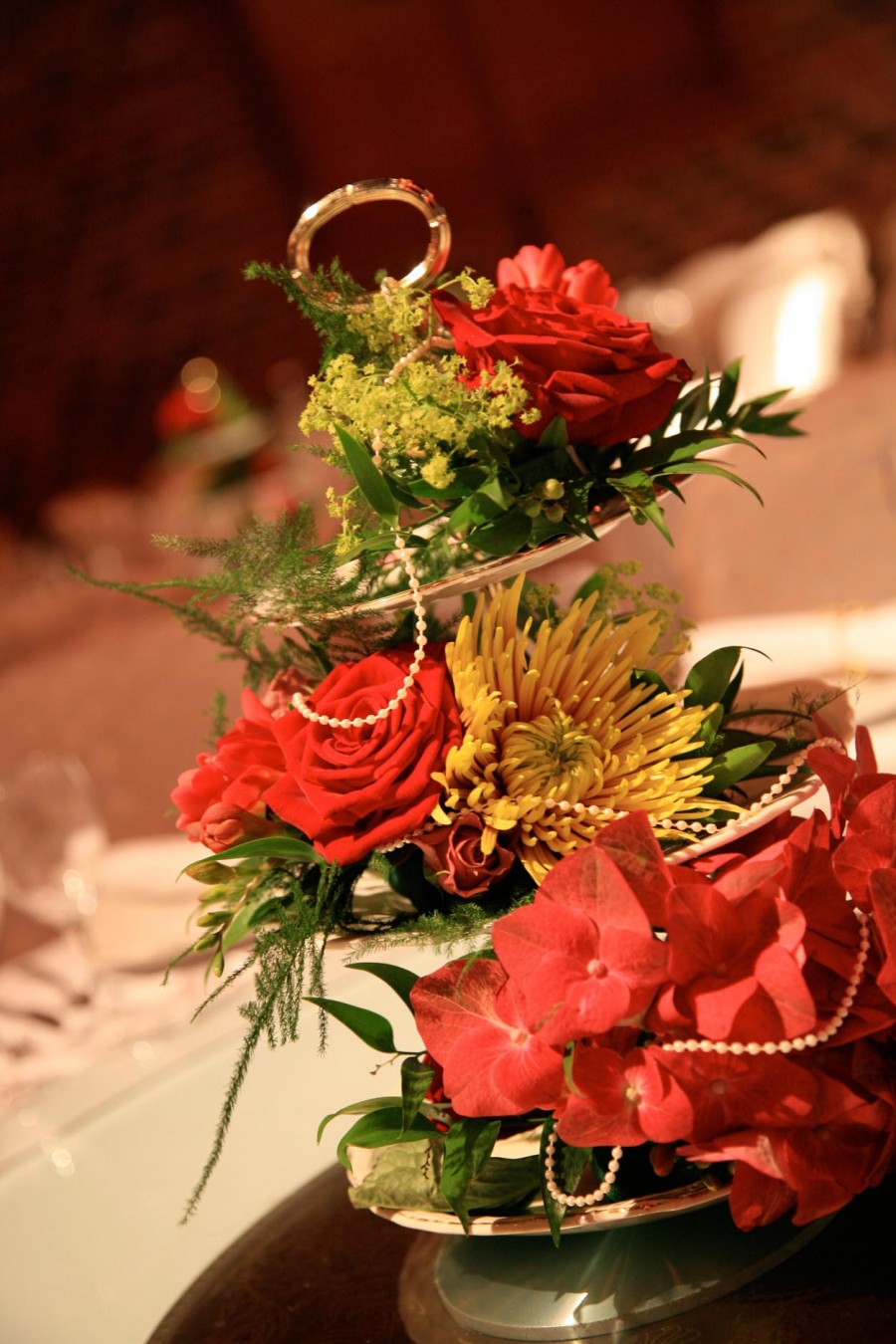 The Brewery Barbican Wedding Flowers by Blooms and Bows