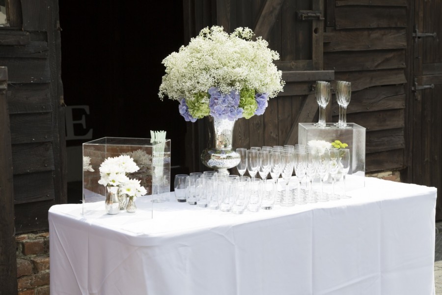 Kimberley Walsh Baby Shower Flowers by Blooms and Bows