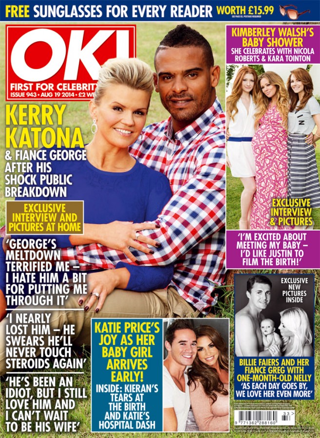 Kimberley Walsh Baby Shower in OK Magazine